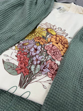 Load image into Gallery viewer, Custom Birth Flower Tee