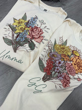 Load image into Gallery viewer, Custom Birth Flower Tee