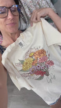 Load and play video in Gallery viewer, Custom Birth Flower Tee