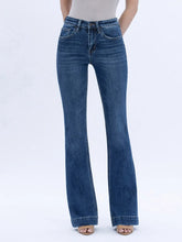 Load image into Gallery viewer, Vervet - High Rise Trouser Hem Bootcut Jeans T6501

