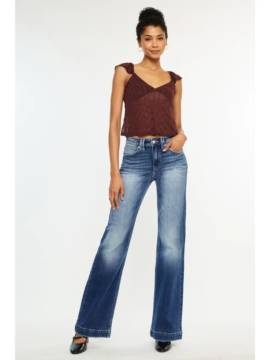 KanCan High Rise Holly Flare JEANS-KC9289M – MGBackporch