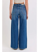 Load image into Gallery viewer, Cello - Dark Wash High Rise Wide Leg Jeans

