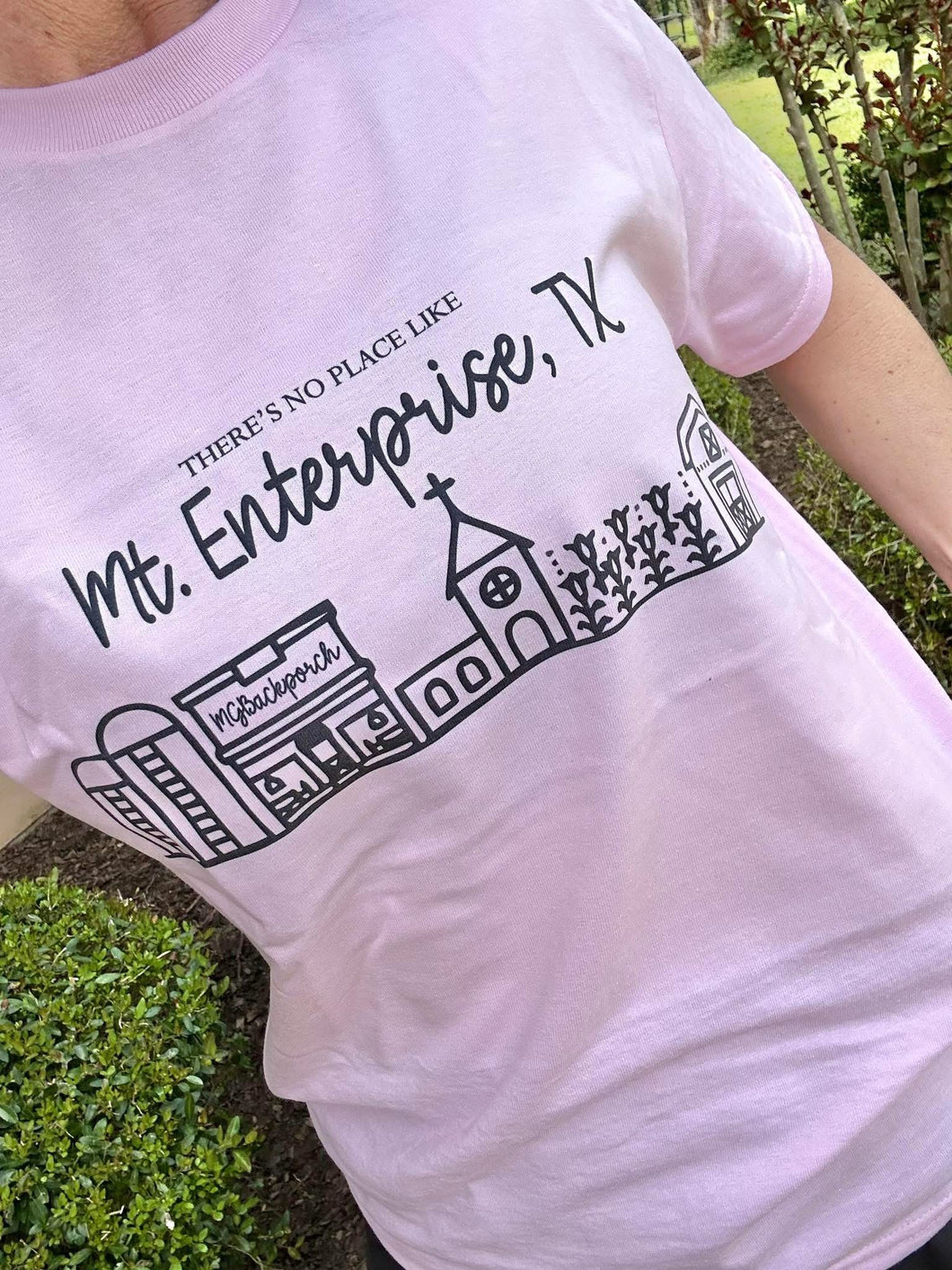 No Place Like Mount Enterprise Tx Tee