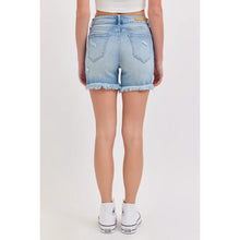 Load image into Gallery viewer, Cello Mid Rise Cut Off Fray Hem
