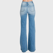 Load image into Gallery viewer, Petra 153-Distressed Super High Rise 70&#39;s Flare (Amy’s Fav!)
