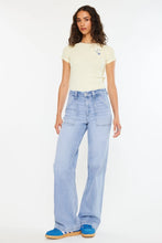 Load image into Gallery viewer, KanCan - High Rise Wide Leg JEANS-KC9396
