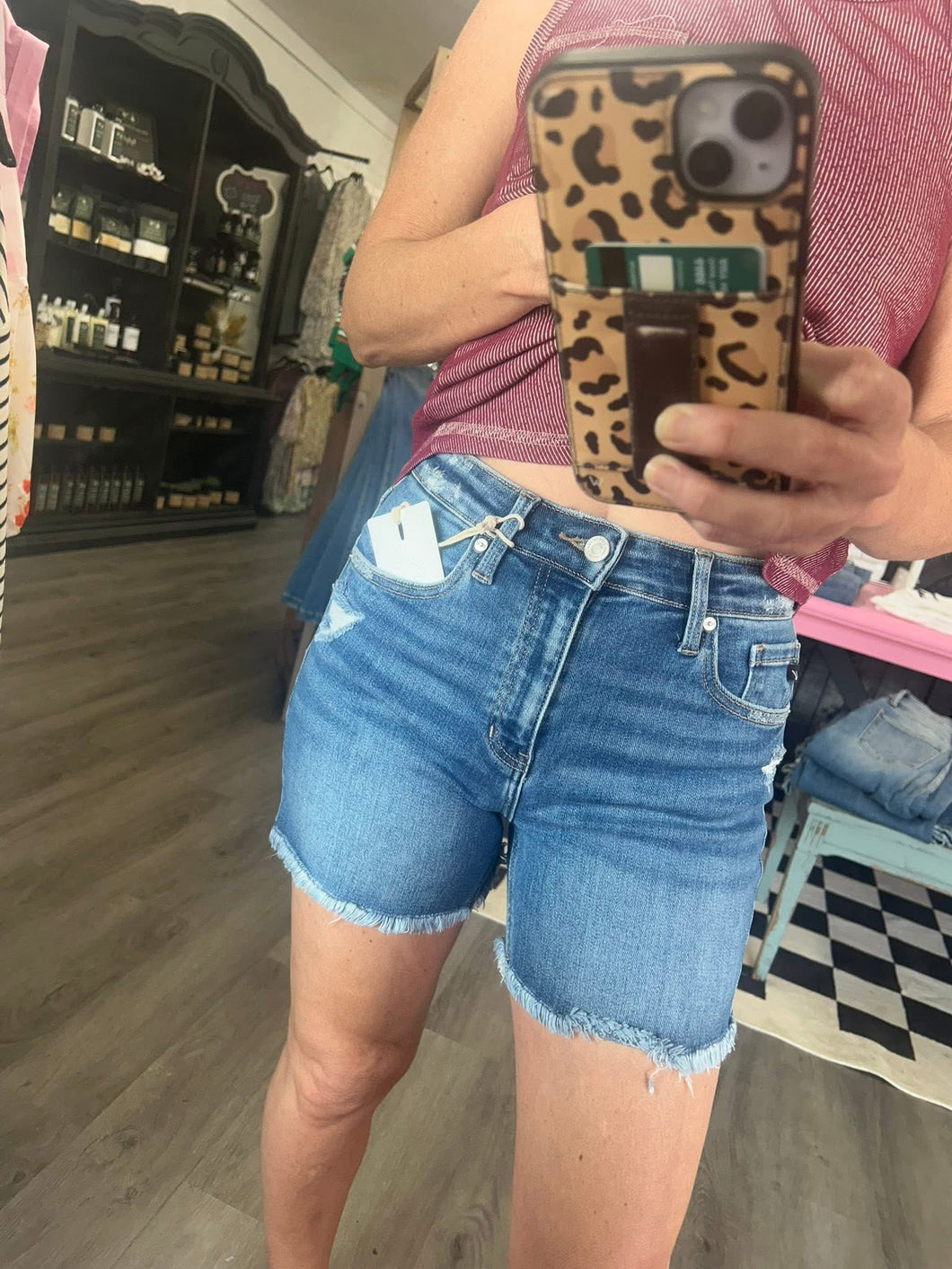 KanCan High Rise Shorts - KC9430M