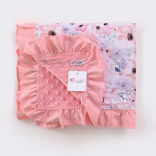 Load image into Gallery viewer, Minky Dot Blanket
